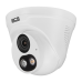 IP камера BCS-P-EIP14FSR3L3-Ai1, 4MP, 2.8mm, IR LED + WhiteLight, SD, Mic, Loudspeaker, PoE